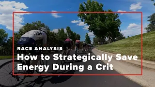 How to Strategically Save Energy During a Crit