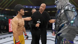 Bruce Lee vs. Titan Oceanus - EA Sports UFC 4 - Epic Fight 🔥🐲