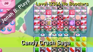 Candy Crush Saga Level 12364 No Boosters