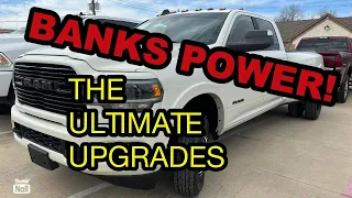 BANKS POWER upgrades to my 2020 RAM 3500 Laramie!