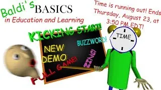 Trying to beat Baldi's Basics for the first time! - Livestream Archive