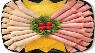 Art an the Vegetable Cold cut Decor,Show Create food Decoration #2019