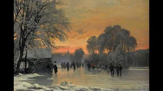Anders Andersen Lundby ( 1841 - 1923) Danish artist ✽ Kitaro / Winter Waltz