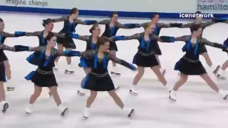 2015 World Synchro Champs FS Team USA 2