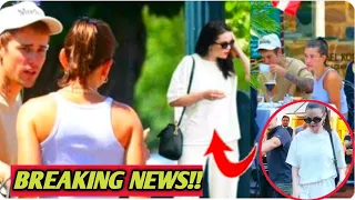 Selena Gomez ENCOUNTERS Justin Bieber and Hailey Bieber in Paris AGAIN...