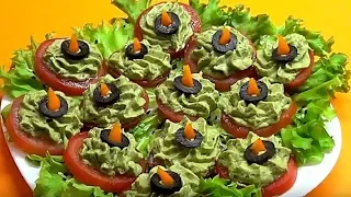 Закуска на праздничный стол. Вкусно, просто и быстро.