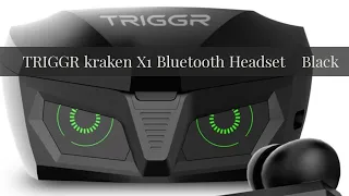 Unboxing - TRIGGR kraken X1 TWS Ear buds - Black