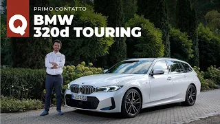 Bmw 320d Touring: sempre ottima da guidare, anche dopo il facelift