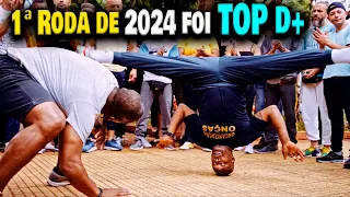 PRIMEIRA Roda de Capoeira na Praça da República de 2024 São Paulo Brasil Mestres Ananias, Joel