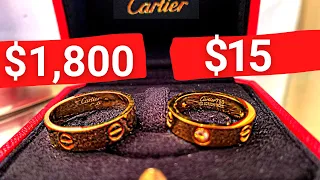 CARTIER LOVE RING DUPE VS AUTHENTIC | Amazon Dupe