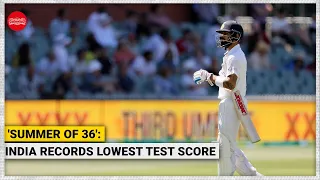 'Summer of 36': India records lowest Test score, Australia win in two and half days