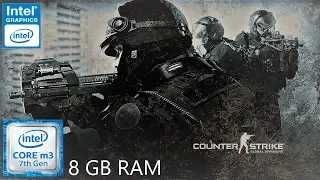 Counter-Strike: Global Offensive (Steam) - Intel® Core™ m3-7Y30 - Intel® HD Graphics 615 - 8 GB Ram