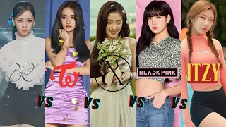 RANKING THE BIG THREE GIRL GROUPS IN DIFFERENT CATEGORIES