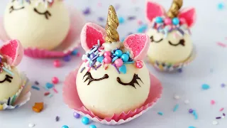 How to Make Unicorn Hot Chocolate Bombs