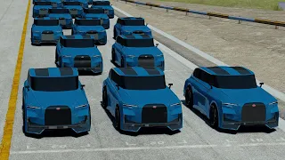 Bugatti SUV Spartacus MEGA BATTLE at Nordschleife