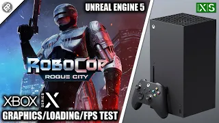 Robocop: Rogue City - Xbox Series X Gameplay + FPS Test