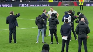 HARRY KANE SPEECH AND SPURS PLAYERS AFTER THE GAME: Tottenham 1-0 Manchester City