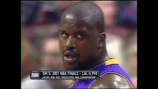 Lakers@Sixers 2001 NBA Finals Game 5