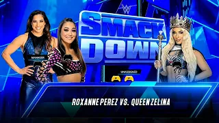 Roxanne Perez/W Raquel Rodriguez vs. Zelina Vega WWE SmackDown WWE2K23 Universe Mode