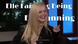 elle fanning being elle fanning