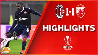 Milan - Crvena zvezda 1:1, highlights