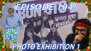 Bruises.. Shiki Reacts To BTS Run Episode 104 Photo Exhibition 1 | Reaction