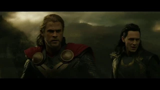 HD Thor and Loki vs Kurse Loki's Death Scene & Dark Elves Thor The Dark World 2013