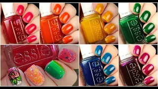 Essie Glazed Days Jellies! | Live Swatch