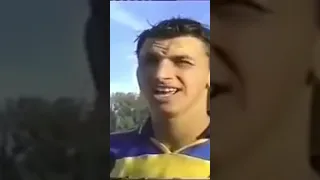 Teenage Zlatan Ibrahimovic speaks Bosnian