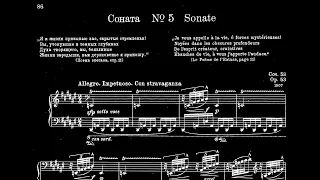 Alexander Scriabin - Sonata No. 5 Op. 53 (John Ogdon)