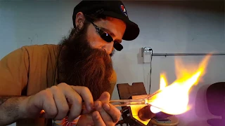 Glass Blowing a Dab Rig with Hamstafam