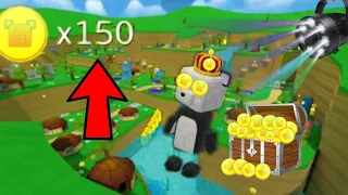 Super Bear Adventure - Turtle Village All Coins