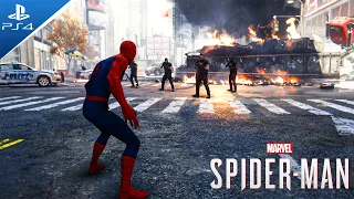 Marvel's Spider Man - Ps4 Slim Gameplay (60FPS Unlocked)