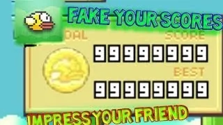 How to FAKE your FlappyBird highscore :)