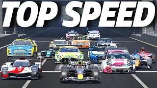 Comparing TOP SPEEDS Across Motorsport