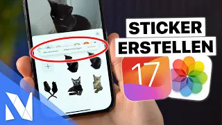 JEDES Foto in EIGENE Sticker umwandeln -  so geht's! (iOS 17) | Nils-Hendrik Welk