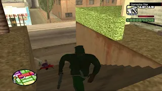 GTA SA Захват территории East Los Santos Юг