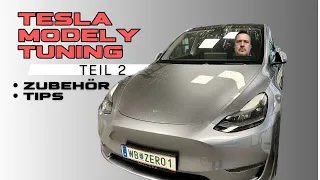 Tesla Model Y Tuning Teil 2 "Zubehör und Tips"