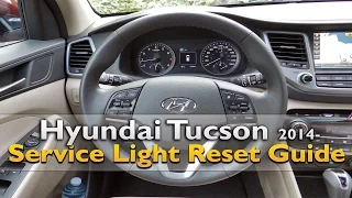 Hyundai Tucson Service Light Reset