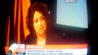 Sky News coverage of The Big Donor Show hoax