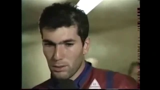 Zinédine Zidane au F.C Girondins de Bordeaux  (1992-1996)