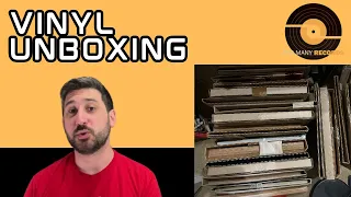 UNBOXING A TON OF VINYL RECORDS ACROSS ALL GENRES