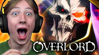 OVERLORD All Openings (1-4) REACTION | Anime OP Reaction