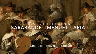 Baron E.G. -Sarabande, Menuet, Aria - Alberto Crugnola: Baroque Lute - Jerago: Chiesa S. Giacomo