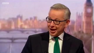 Environment Secretary Michael Gove's Interview on BBC's The Andrew Marr Show