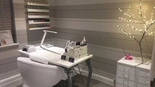 Quick Home Nail Salon Tour- Box Room - Inspiration