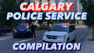 Calgary Police Service Response Compilation!