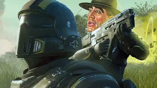 DRILL SERGEANT Spreads DEMOCRACY with RANDOM PLAYERS In Helldivers 2!