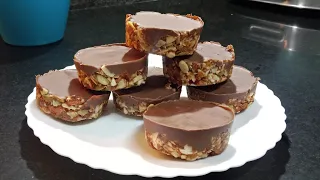 Homemade Dry fruits chocolate bar # Kids special