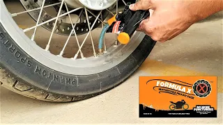 How to fill Formula X in tube tyres | Interceptor 650 | Not sponsored